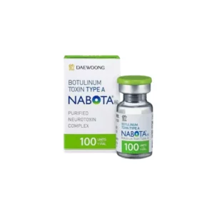 Nabota 100 Units Korean botulinum toxin type A vial and box