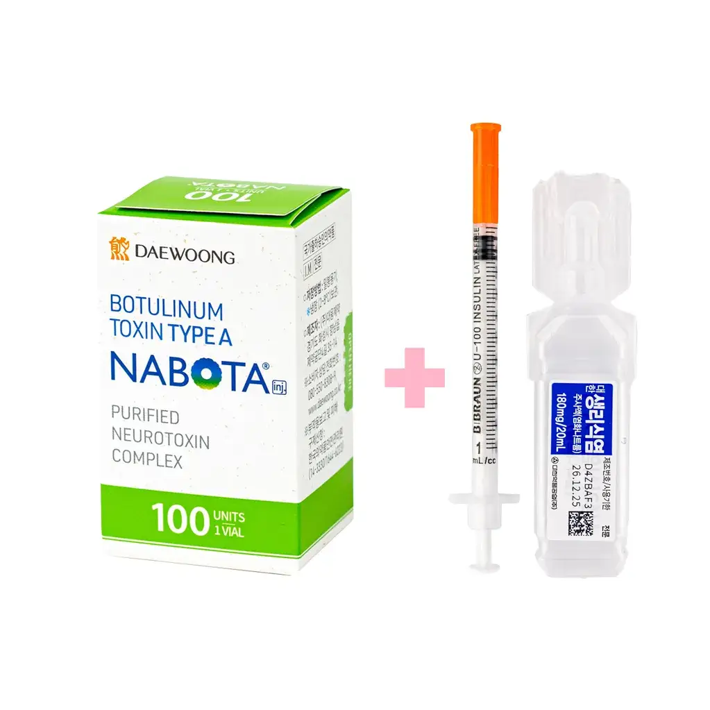 Nabota 100 Units botulinum toxin type A original packaging