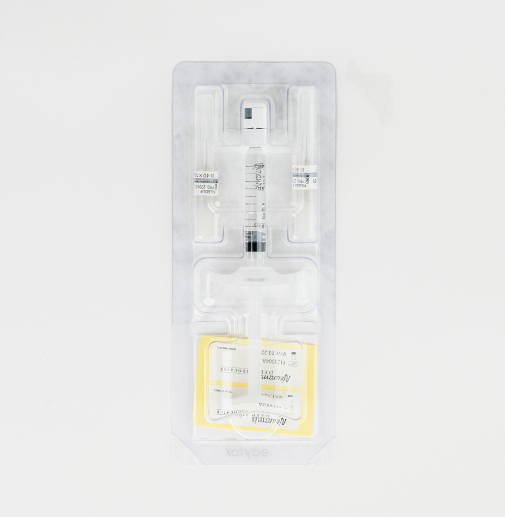 neuramis deep hyaluronic acid filler packaging