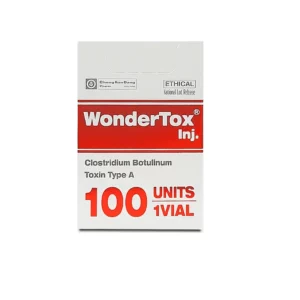 Wondertox 100 Units Korean botulinum toxin vial